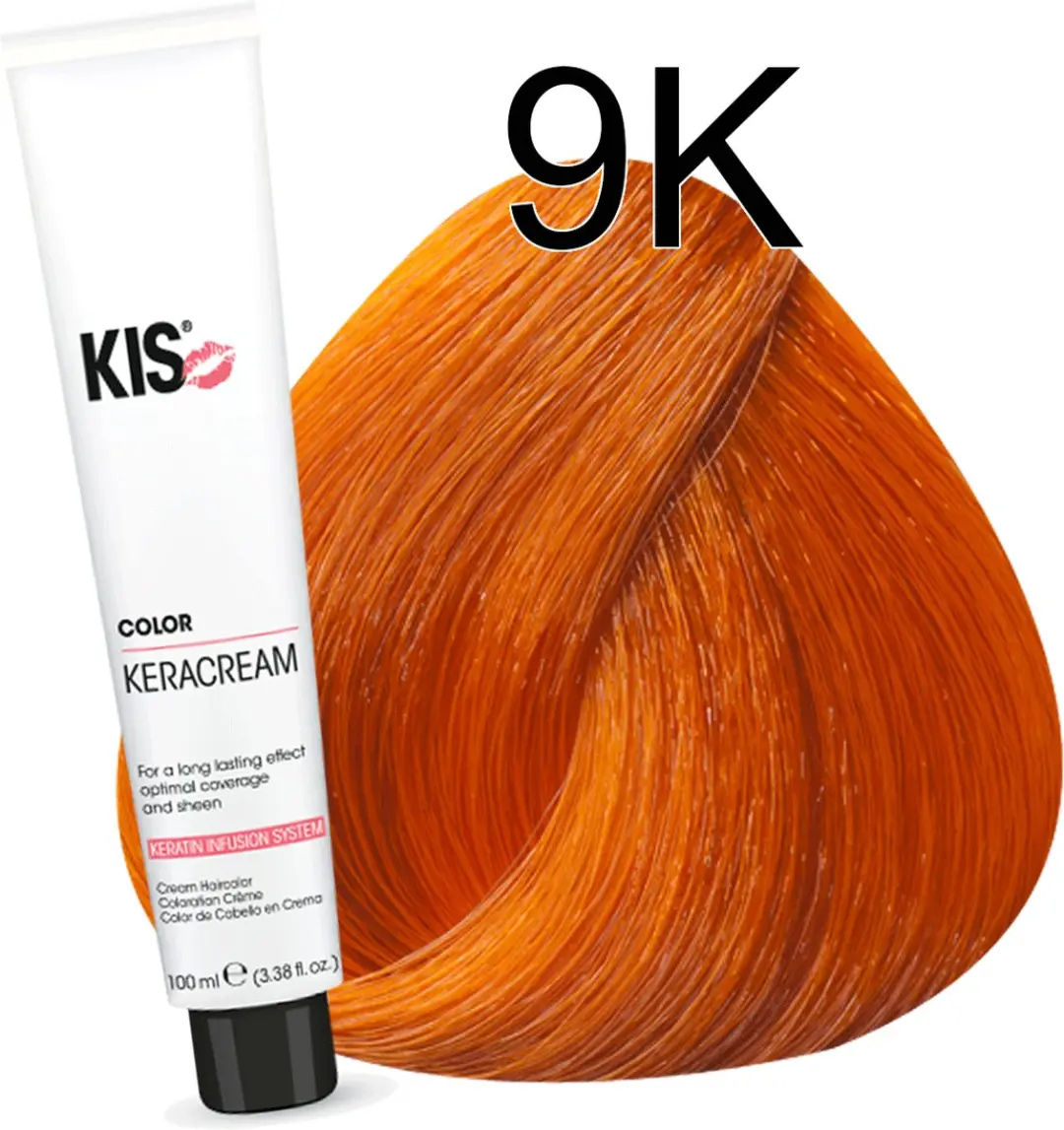 KIS Haarverf 9K Extra Licht Koper 100ml
