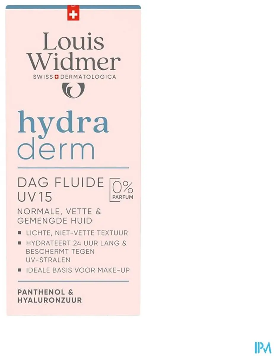 Louis Widmer Parfumvrije Hydraterende Fluid SPF15 50ml
