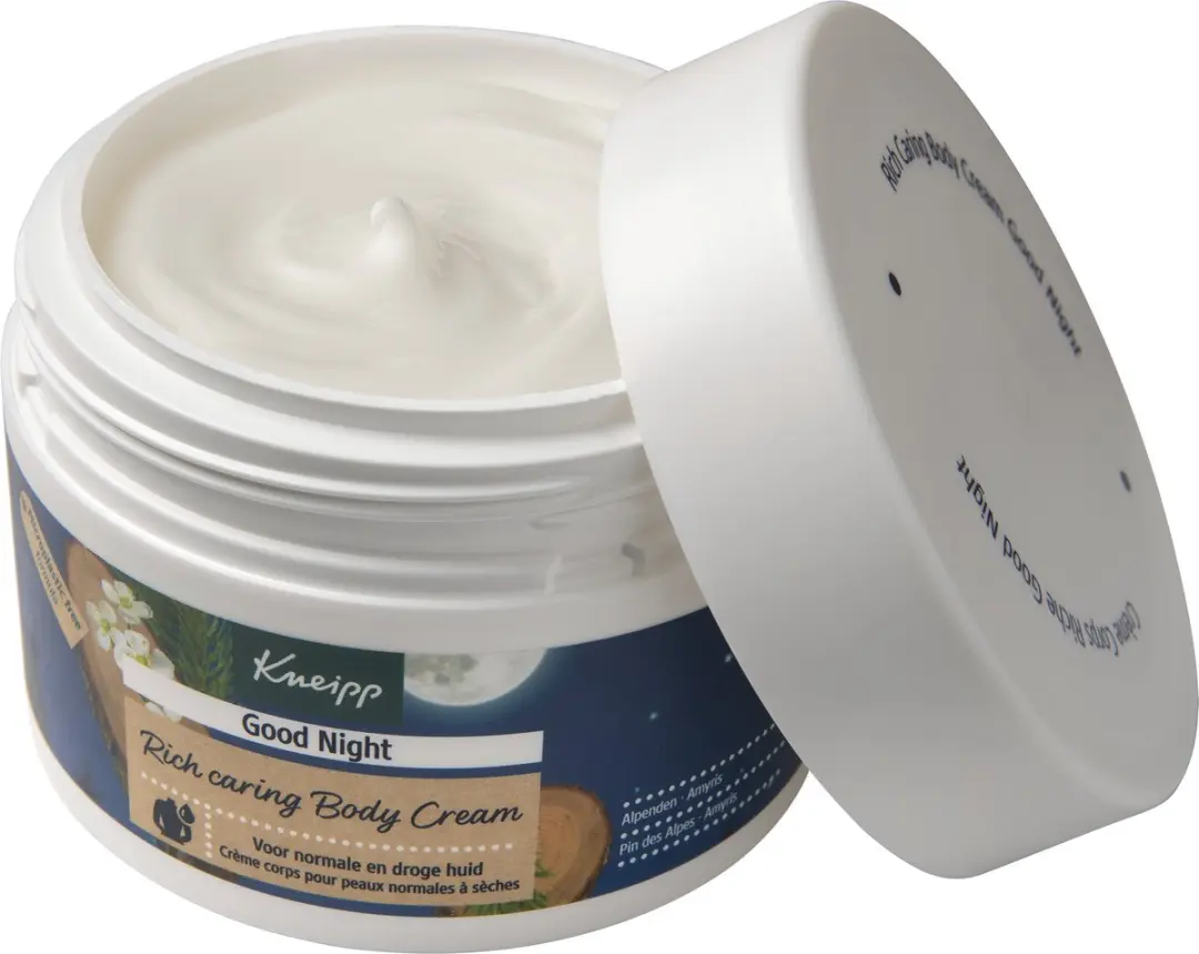 Kneipp Good Night Bodycrème 200ml - Alpenden & Amyris