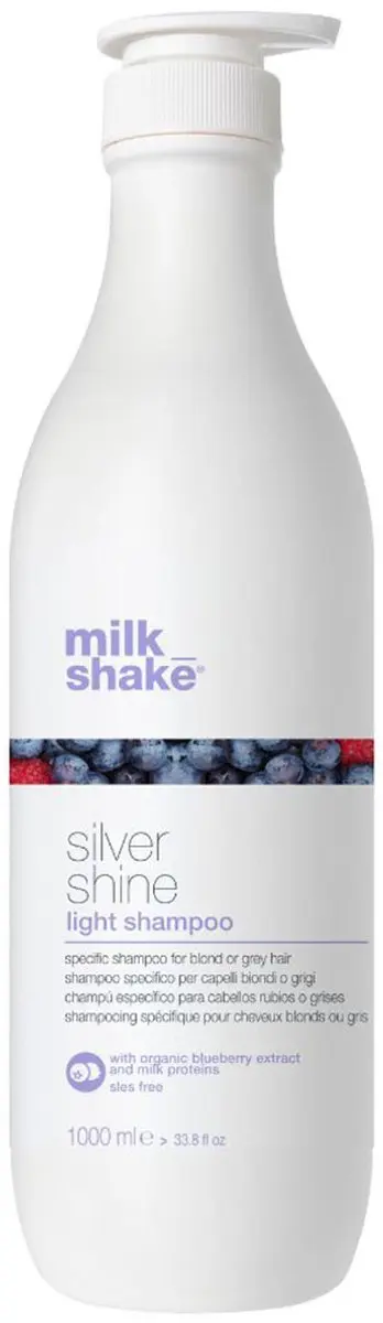 Milk Shake Silver Shine Light Shampoo 1000ml - Blond