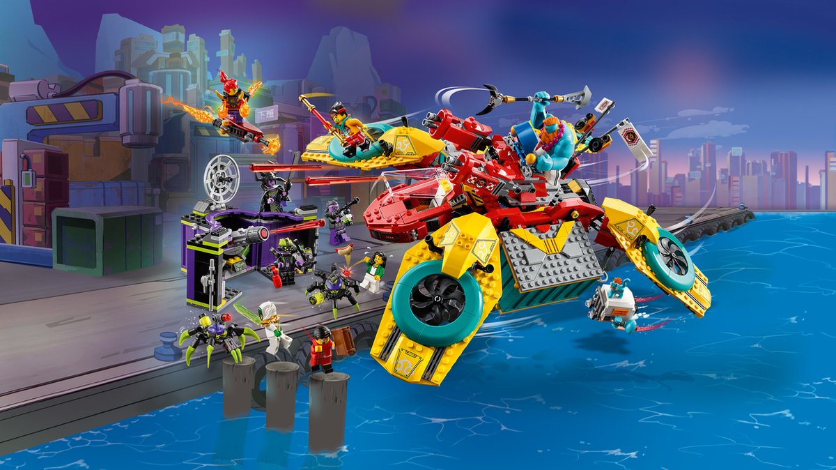 LEGO Monkie Kid 's team dronecopter - 80023