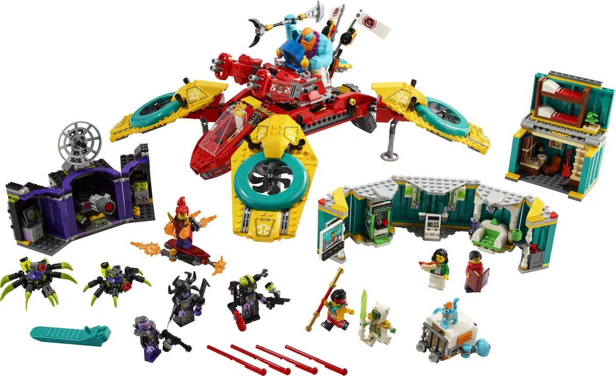 LEGO Monkie Kid Team Dronecopter 80023 - 1462 Stukken - Multikleur