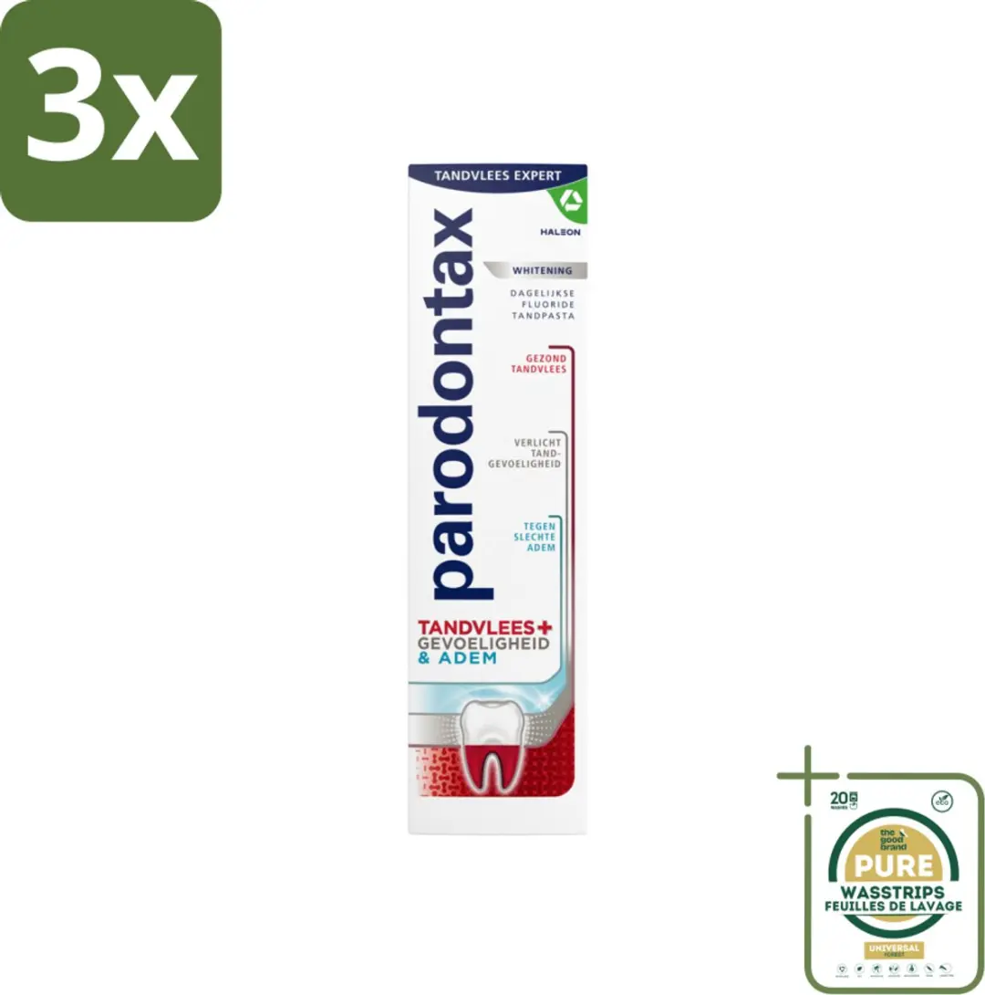Parodontax Tandpasta Tandvlees+Gevoeligheid & Adem 75ml