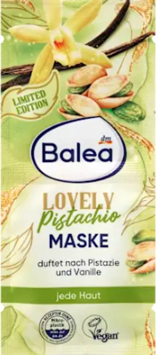 Balea Gezichtsmasker Lovely Pistachio