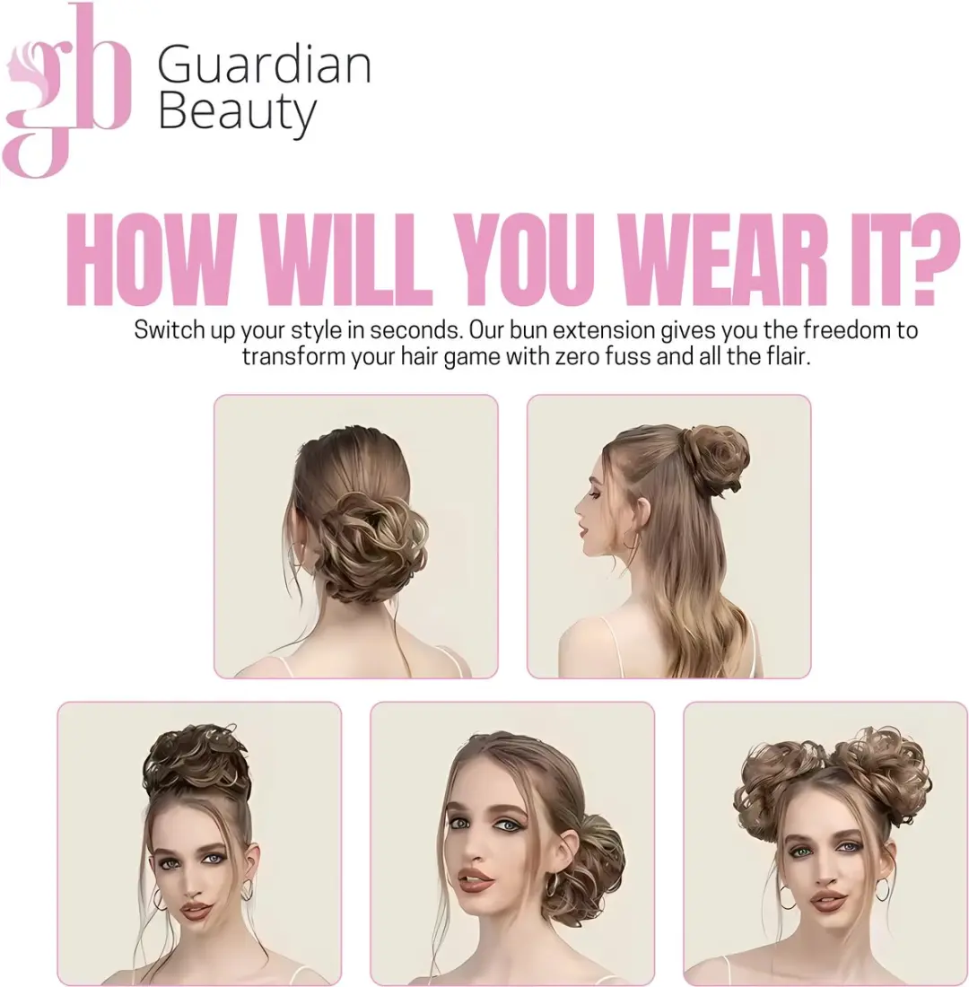 Guardian Beauty Messy Bun Haarwrap Extensie #27/613