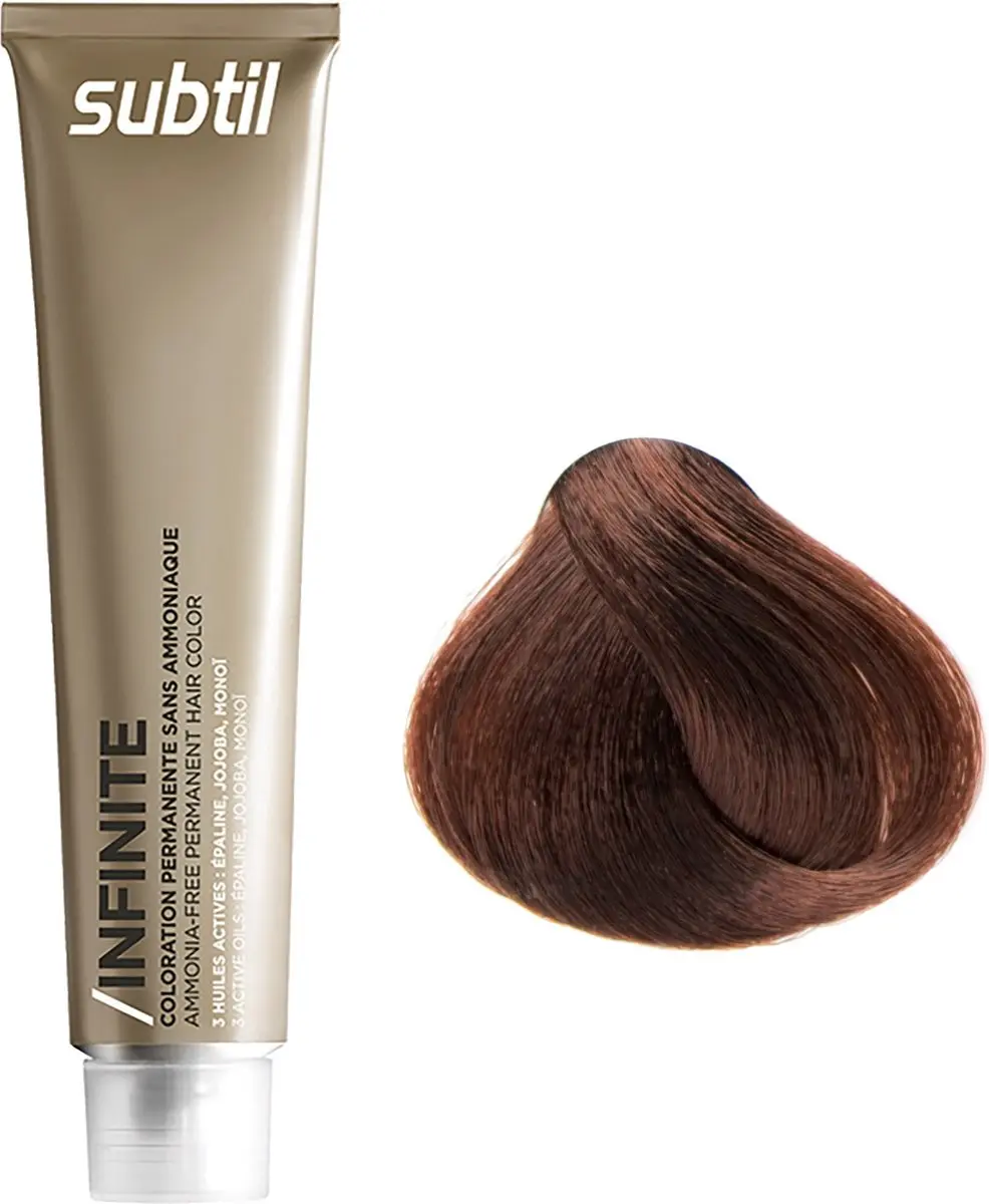 Subtil Color Infinite 5.35 Licht Goud Mahoniebruin 60ml