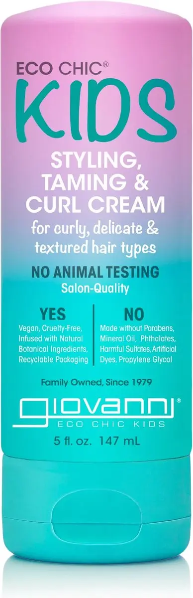 Giovanni Eco Chic Kids Styling Taming & Curl Cream 147ml