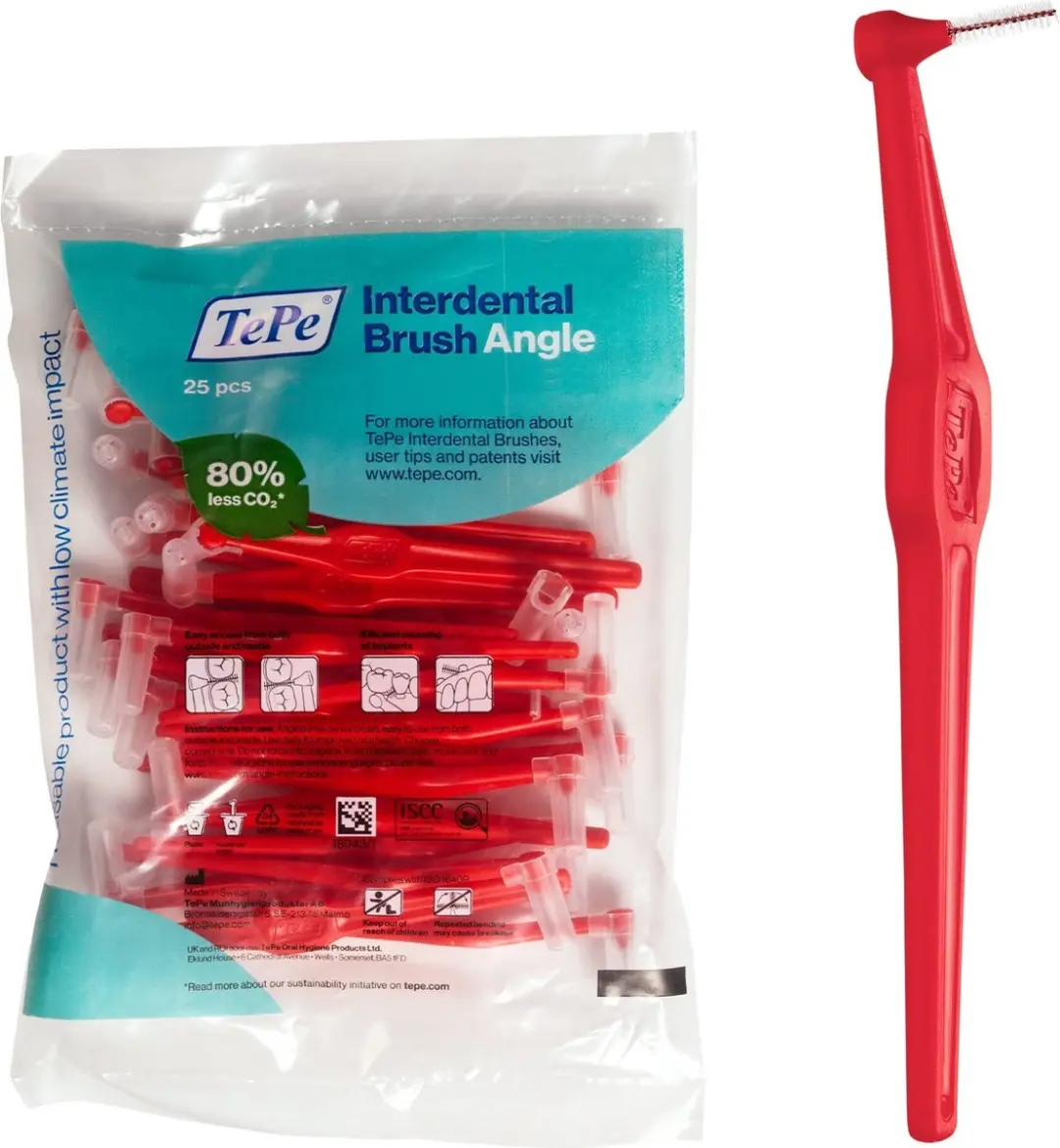 TePe Angle Interdentale Ragers Rood 0.5mm