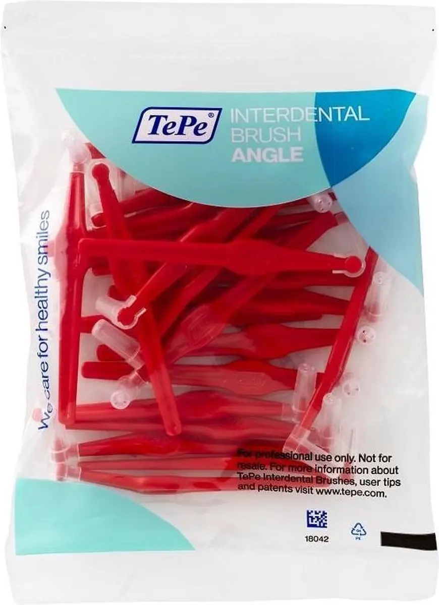 TePe Angle Interdentale Ragers Rood 0.5mm - 25 Stuks