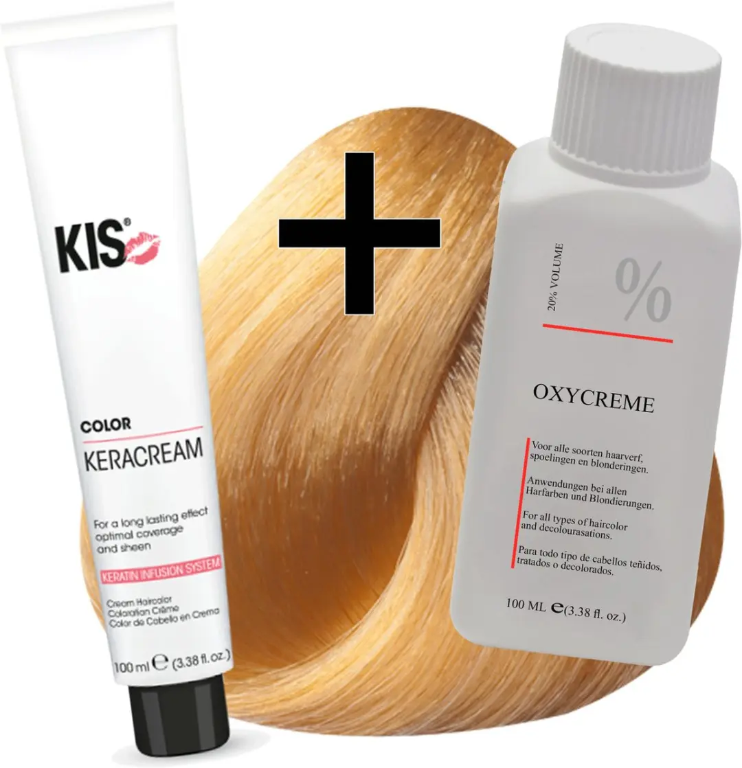 KIS Haarverfset 9GI Zeer Licht Goudblond Intensief 100ml