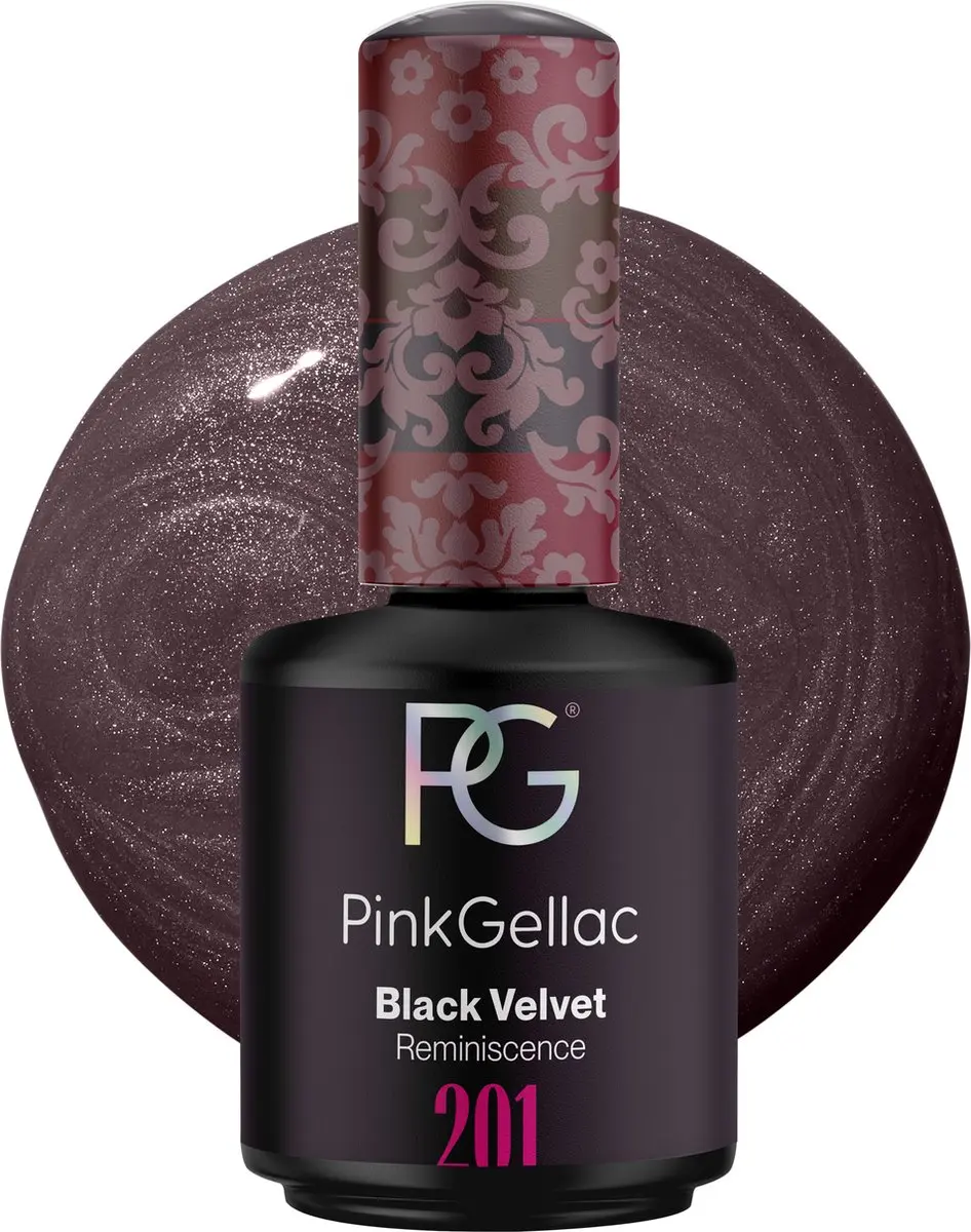 Pink Gellac Black Velvet 201 Gellak 15ml