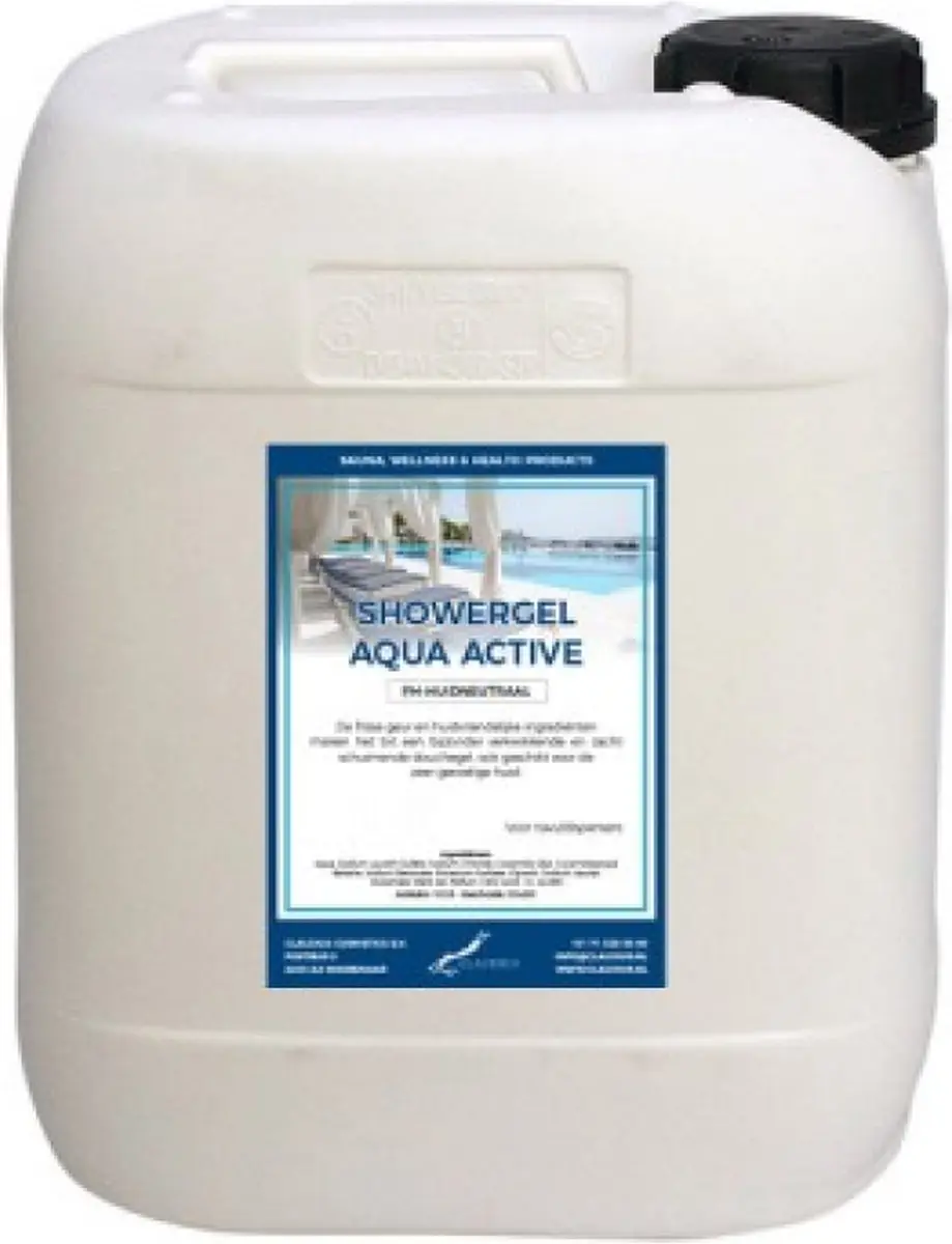 Splashbox Cosmetics Douchegel Aqua Active 10L Navulling