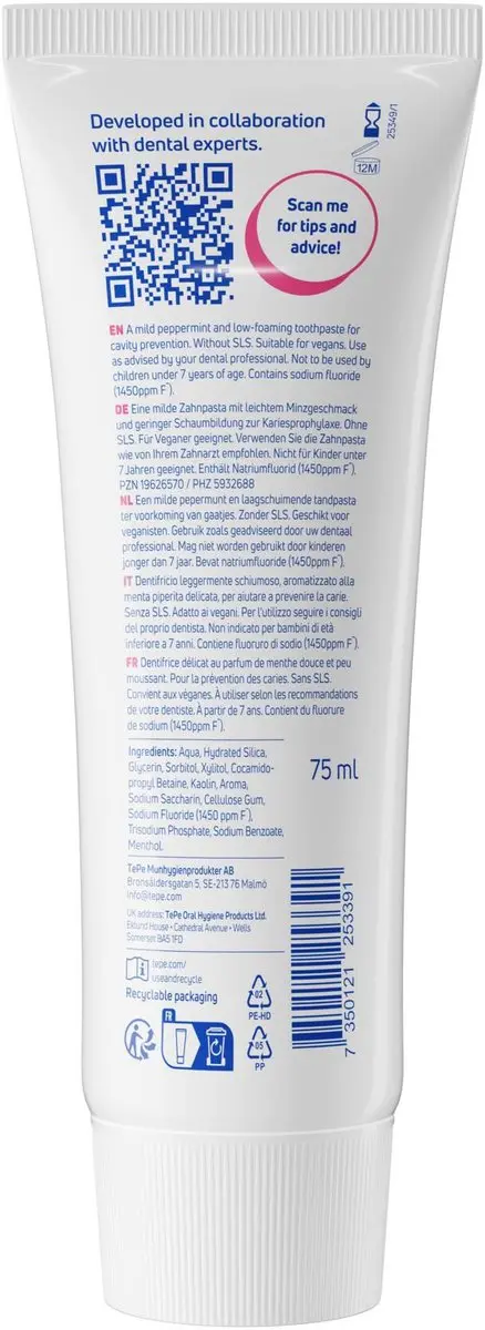 TePe Daily Tandpasta 75ml