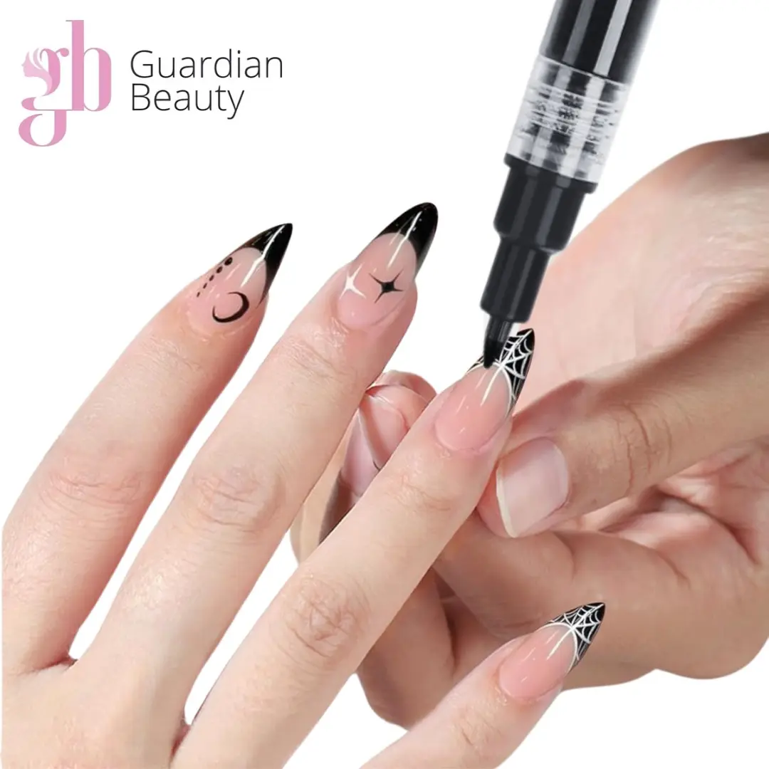 Guardian Beauty Nagelkunstpennen 12-delig - Acrylverf Markers 10ml - 12 Kleuren