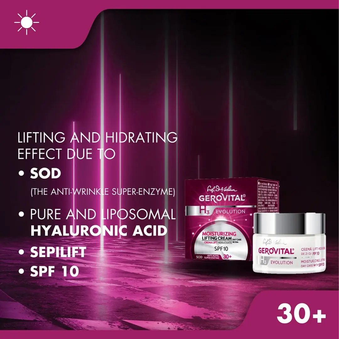 Gerovital H3 Evolution Hydraterende Dagcrème SPF10 50ml