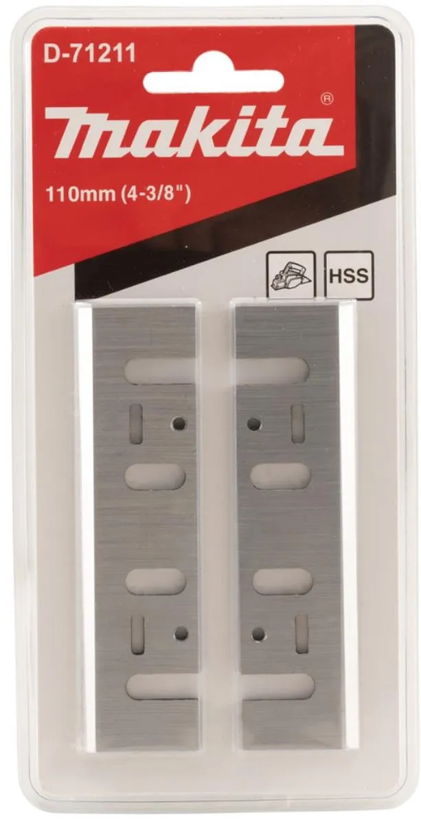 Makita D-71211 Schaafbeitels HSS 110mm - 2 Stuks