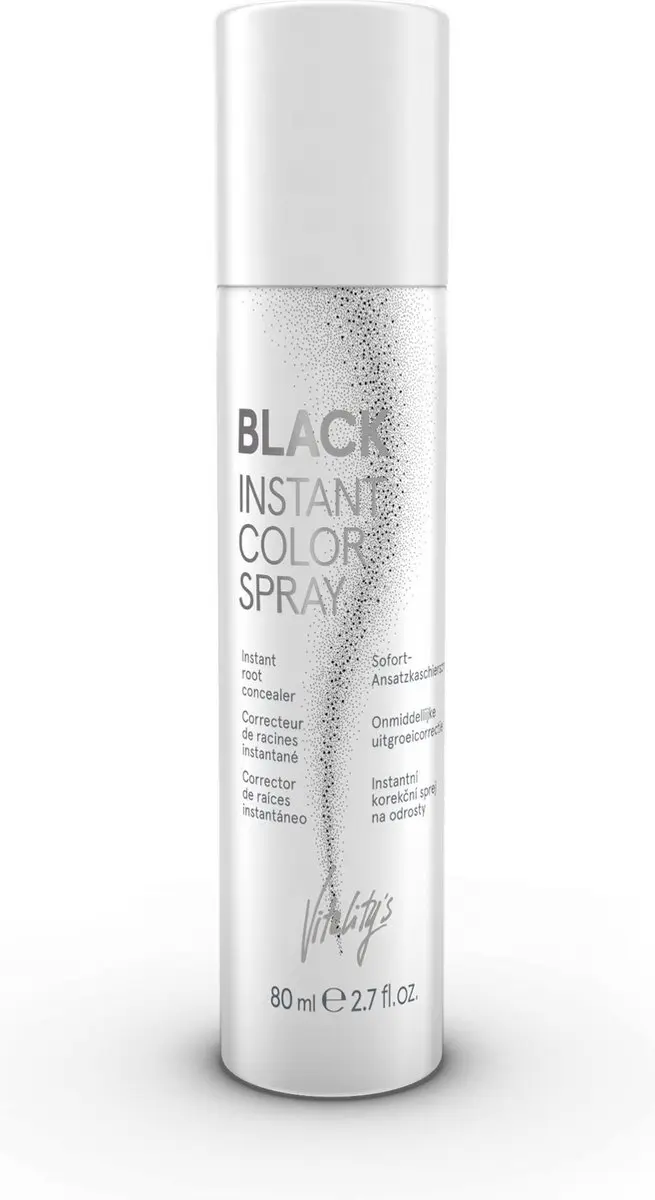 Vitality's Instant Color Spray Zwart 80ml