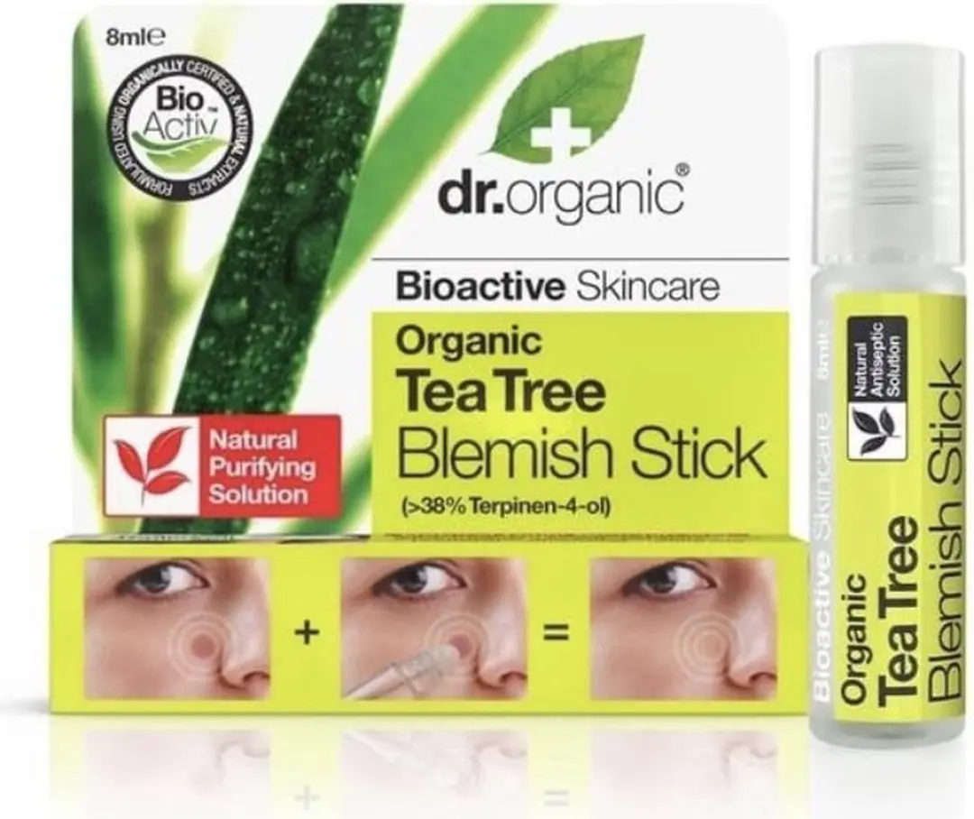 Dr Organic Tea Tree Anti-Puisten Roll On 8ml