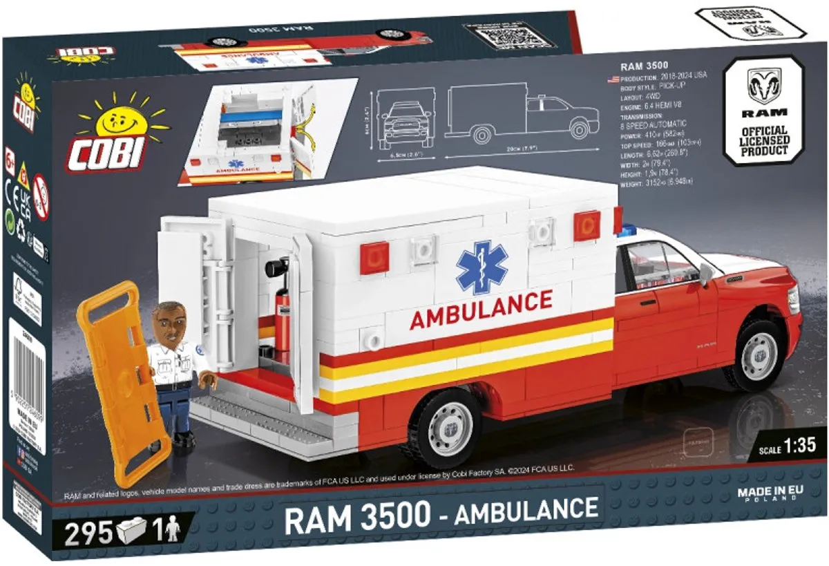 Cobi RAM Ambulance Bouwset 304-delig - COBI-24609