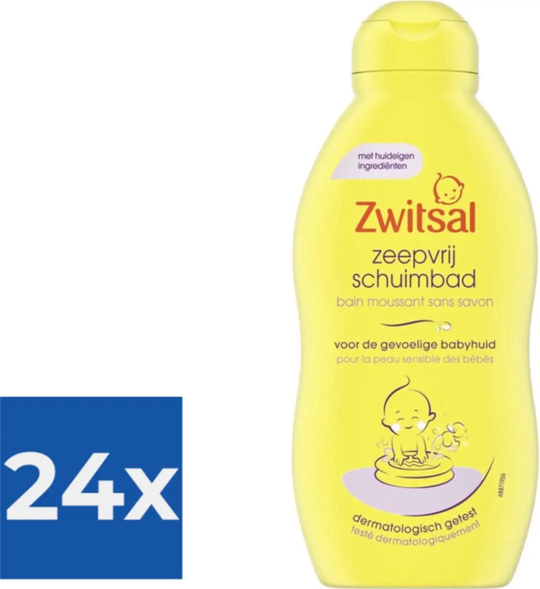 Zwitsal Schuimbad Zeepvrij 400ml