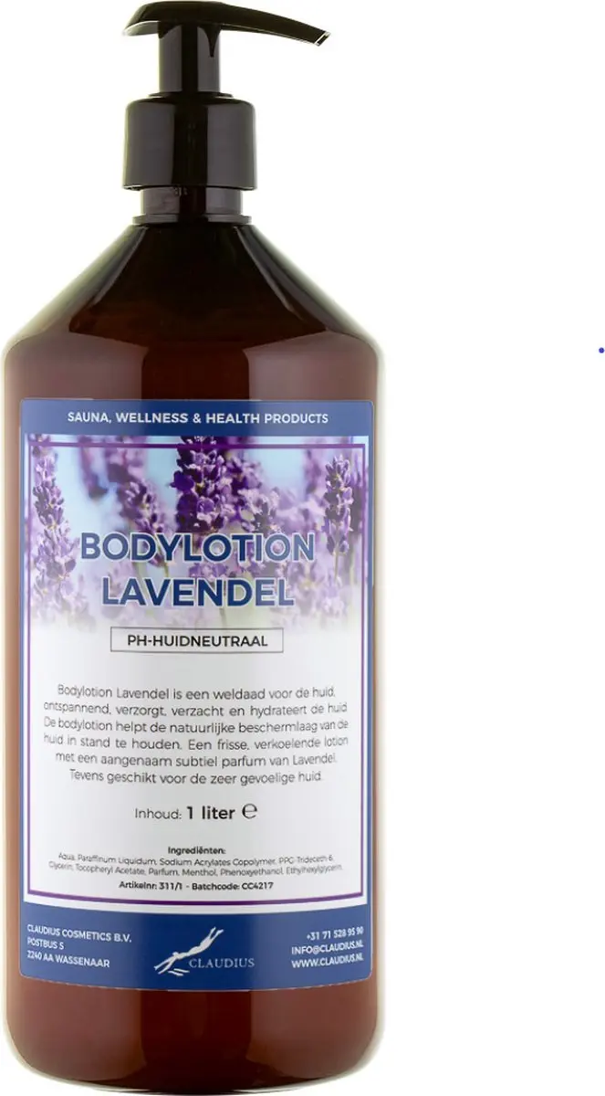 Splashbox Cosmetics Bodylotion Lavendel 1L