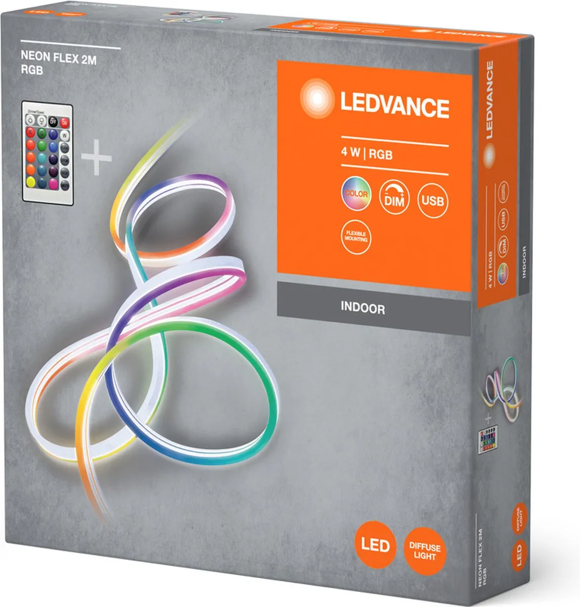 LEDVANCE Neon Flex 2M LED Strip RGB - Wit - afbeelding 6 van 6