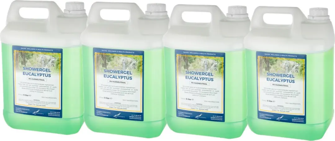 Splashbox Cosmetics Douchegel Eucalyptus 5L
