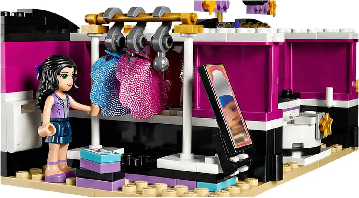 LEGO Friends Popster Kleedkamer 41104 - 279 Stukken - afbeelding 6 van 6
