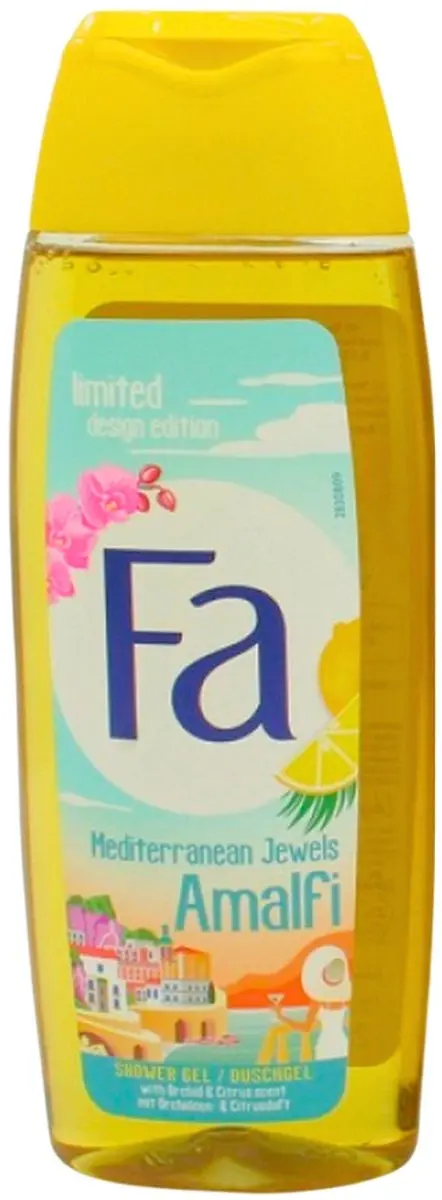 Fa Mediterranean Jewels Amalfi Douchegel - Orchidee & Citrus 500ml