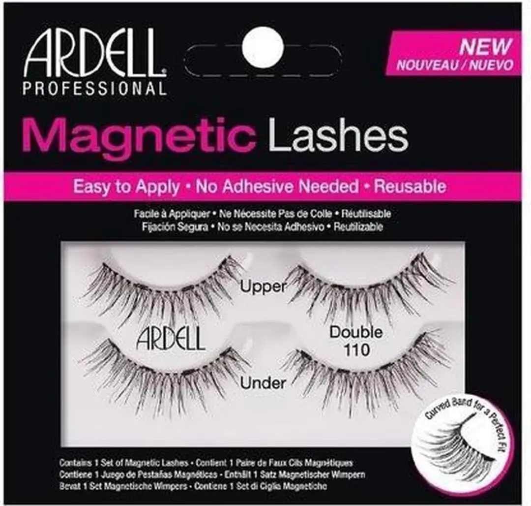 Ardell Magnetic Lashes Double 110 - Zwart - 4 Stuks