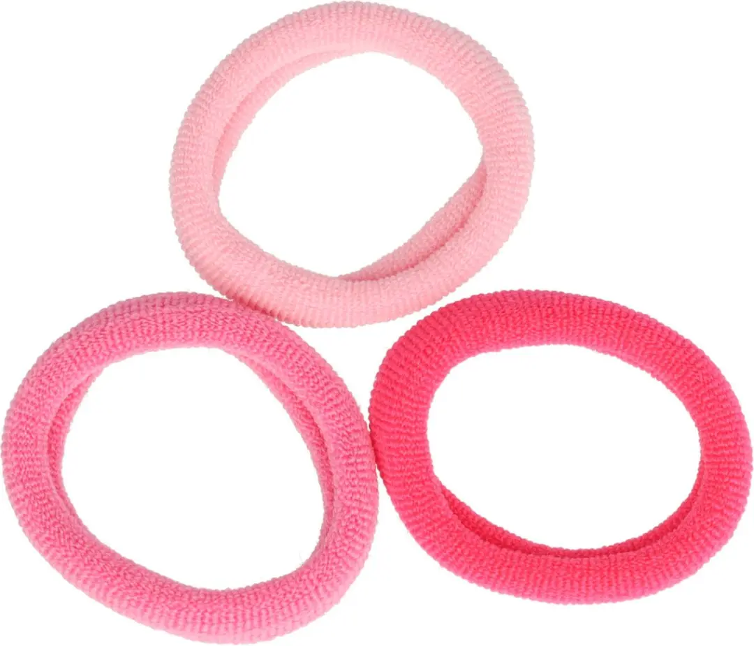 Haarsoires Haarelastiekjes Mini 3,5cm Roze - 50 Stuks