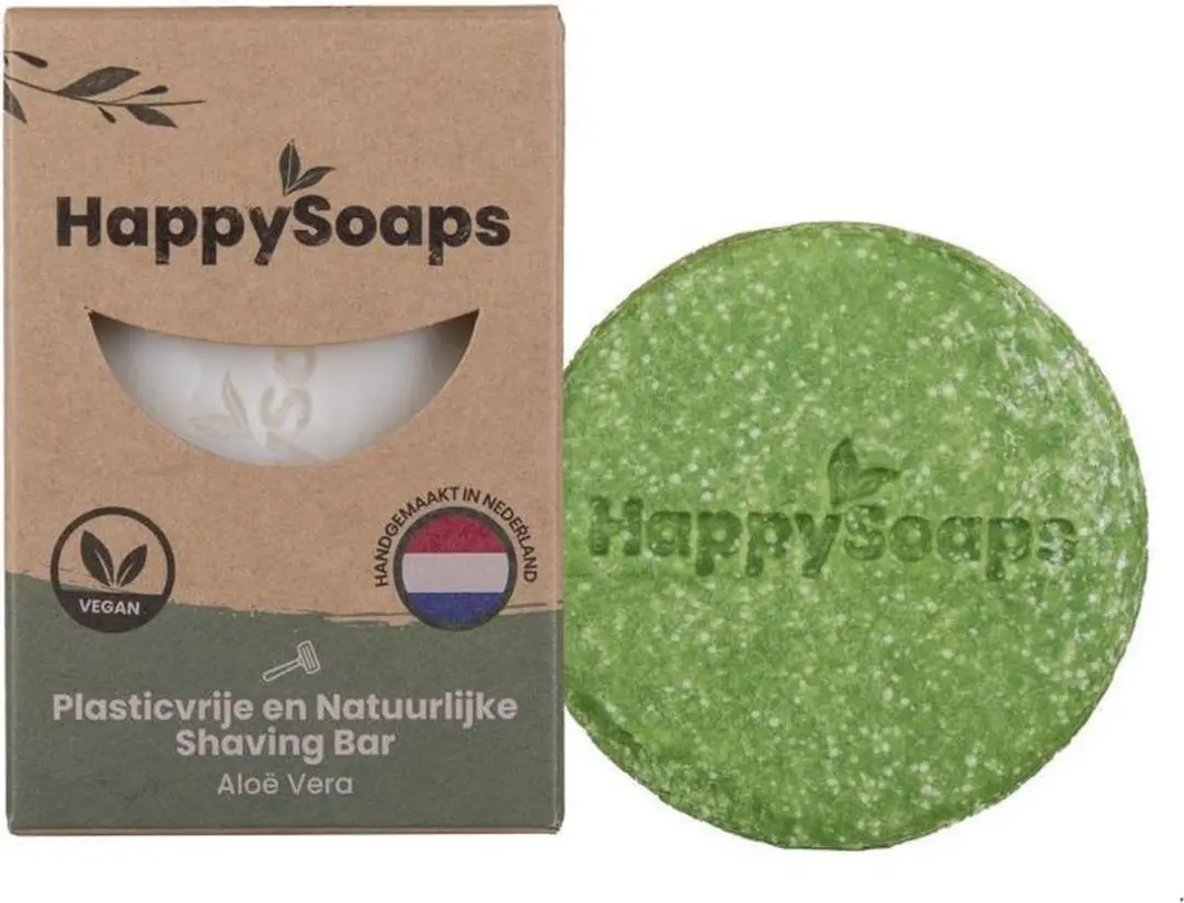 HappySoaps Aloë Vera Shampoo & Scheerzeep Set