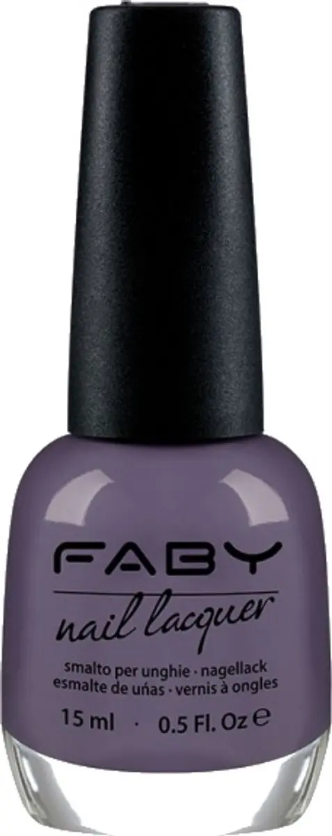 FABY Sakiko's Time Vegan Nagellak Blauw