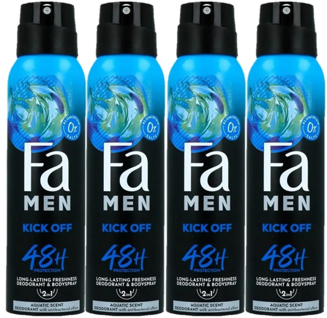 Fa Men Kick-Off Deodorant & Bodyspray 2in1
