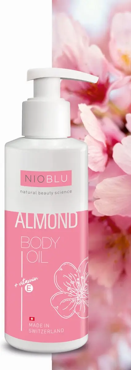 Nioblu Almond Body Oil - 3x150ml