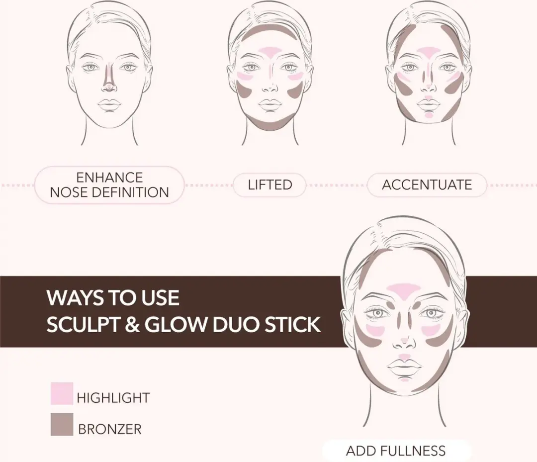 Moira Sculpt and Glow Duo Stick 700 I Sea You - 11.2g