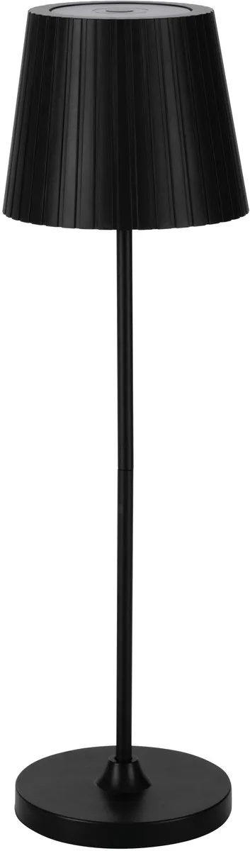 Eglo Cabozo Oplaadbare LED Tafellamp 37cm - Zwart - Dimbaar