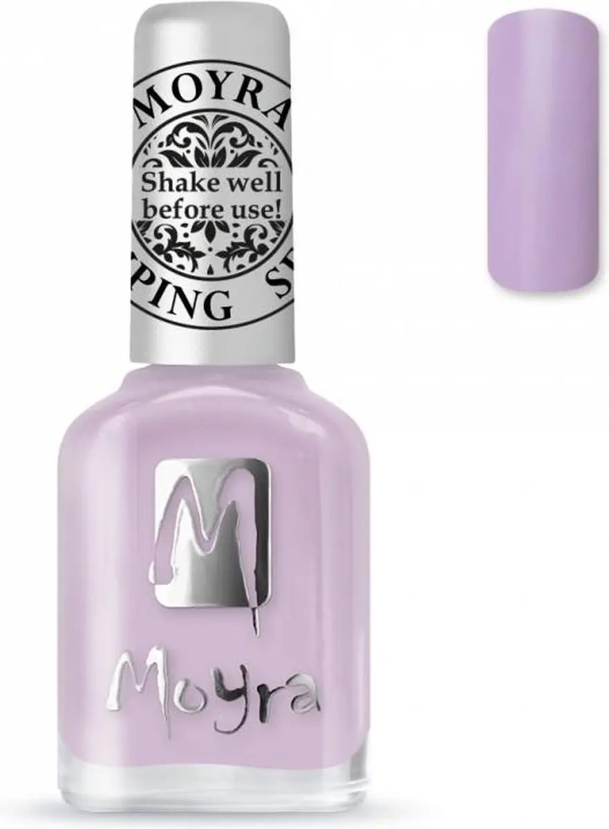Moyra Stamping Nagellak 12ml - Light Violet
