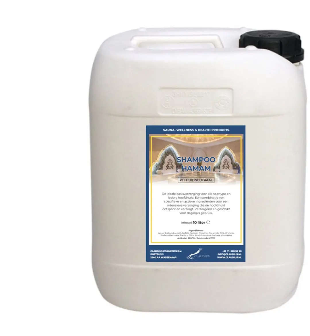 Splashbox Cosmetics Shampoo Hamam 10L