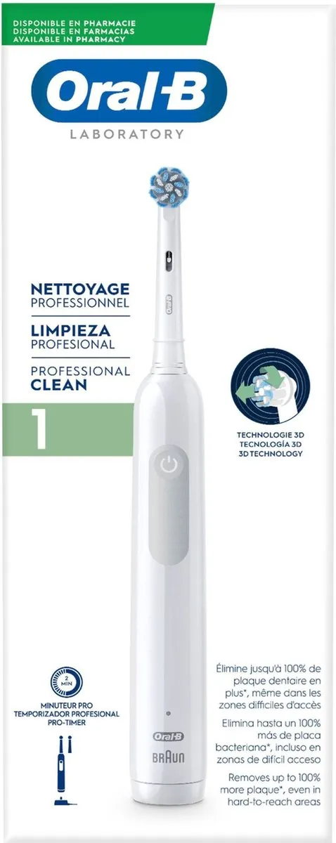 Oral-B Braun Pro 1 Elektrische Tandenborstel