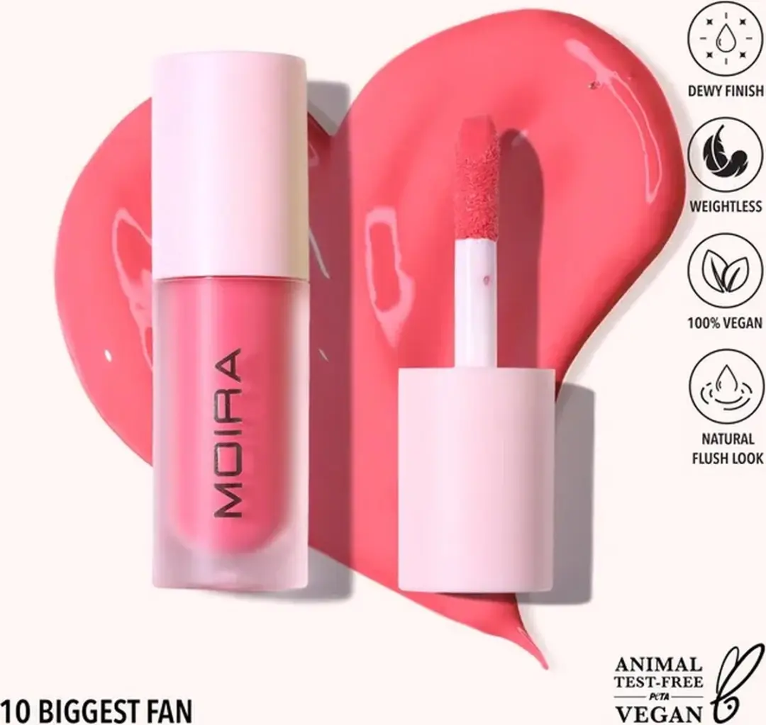 Moira Love Steady Liquid Blush 010 Biggest Fan