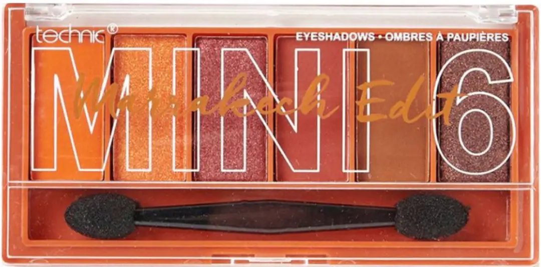 Technic Mini 6 Oogschaduw Palette Marrakech Edit
