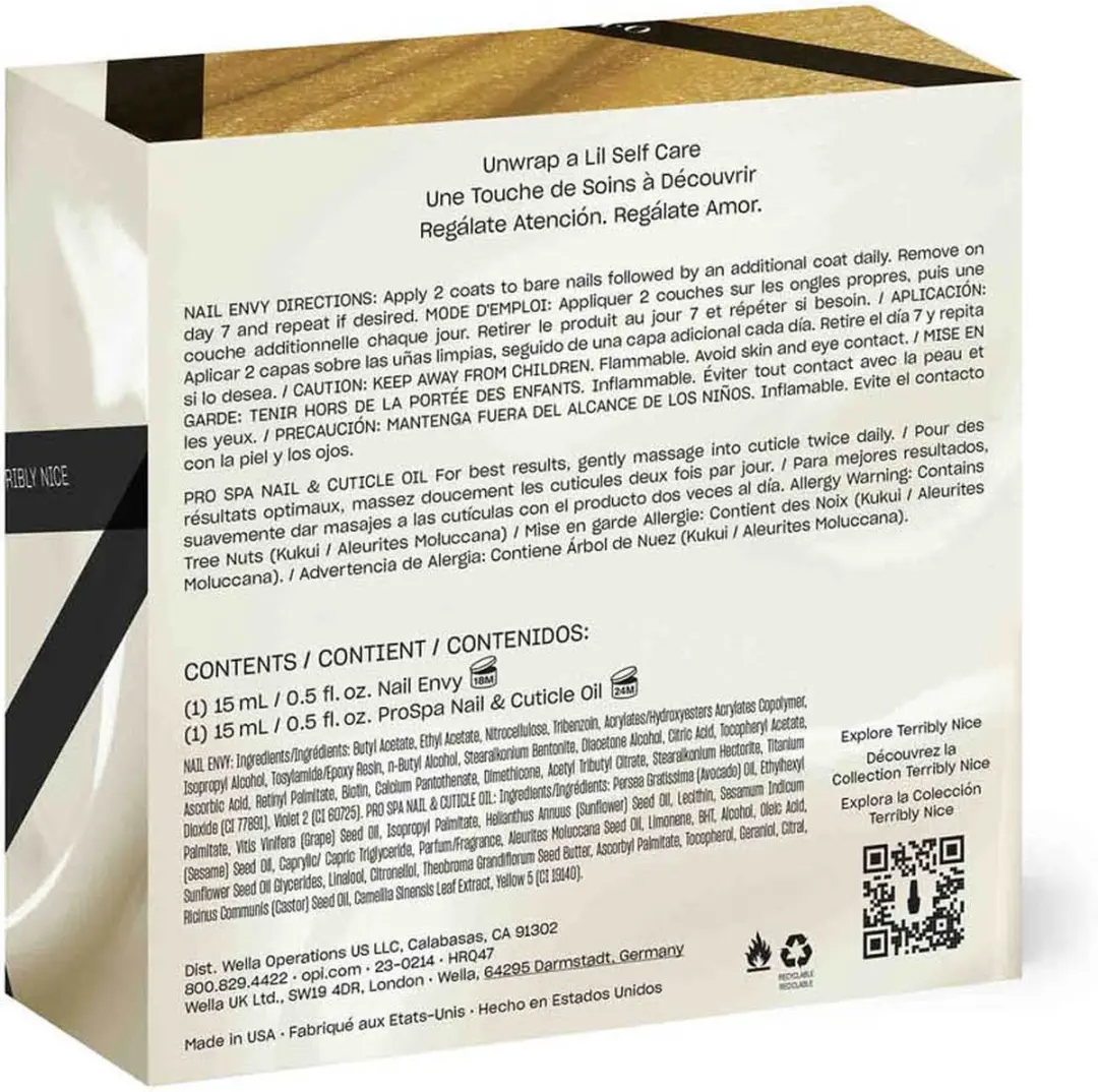 O.P.I. Holiday '23 Treatment Power Duo - 2x15ml