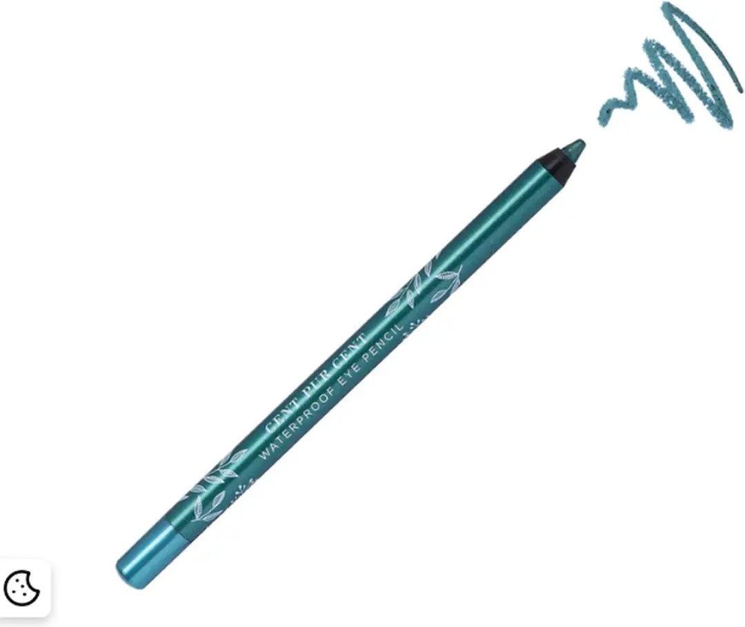 Cent Pur Cent Waterproof Eye Pencil Turquoise 0,8ml - afbeelding 6 van 6