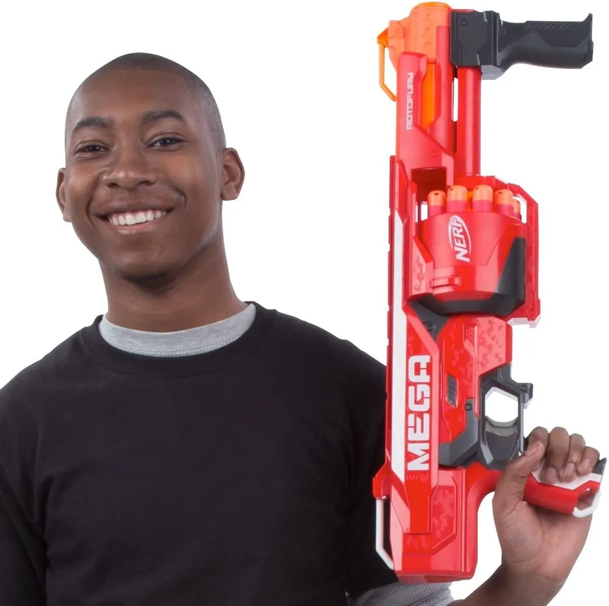 Nerf N-Strike Mega Rotofury B1269 - Speelgoedpistool
