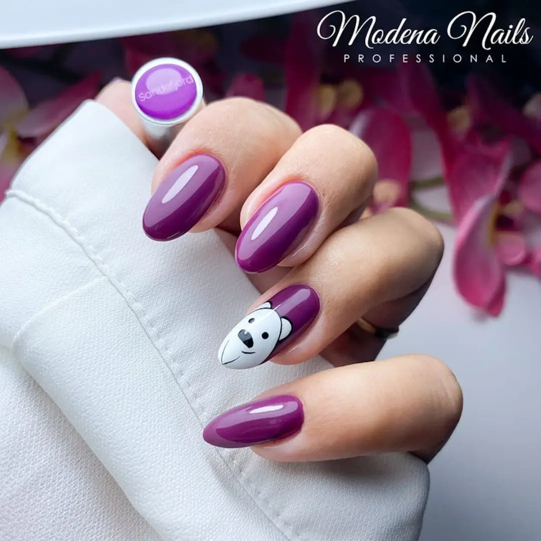 Modena Nails Gellak Sandefjord 7,3ml - Paars Glanzend