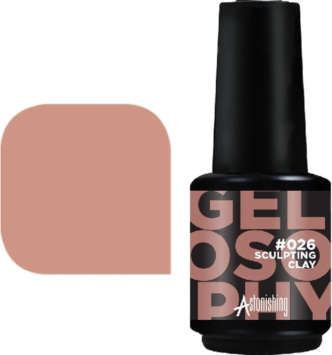 Astonishing #026 Sculpting Clay - 15ml - Zwart