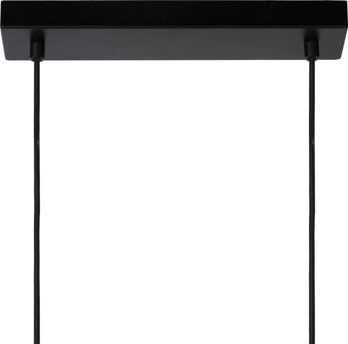 Lucide BASKETT - Hanglamp - 4xE27 - Zwart
