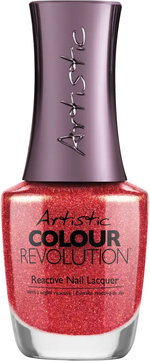 Artistic Nail Design Colour Revolution 'Daze Me Baby!' Terracotta Shimmer 15ml