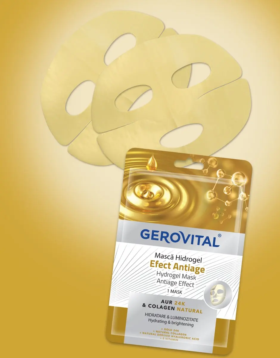 Gerovital Gold Hydrogel Masker 100ml - Anti-aging